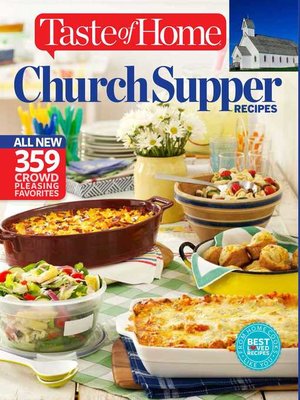 cover image of Taste of Home All-New Church Suppers Cookbook